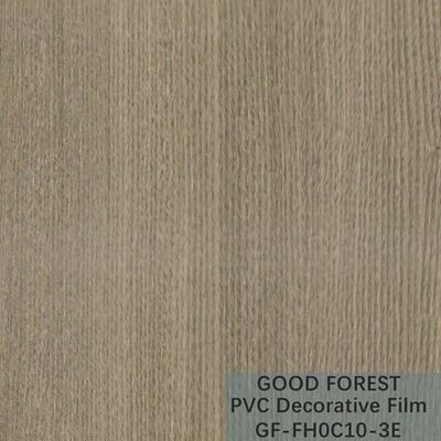 Película decorativa del PVC del tráfico grano de madera del grueso de 0,25 - de 0.60m m