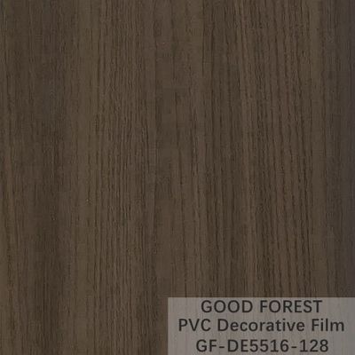 Película decorativa del PVC de la división grueso Grey Color oscuro de 0.25m m - de 0.60m m