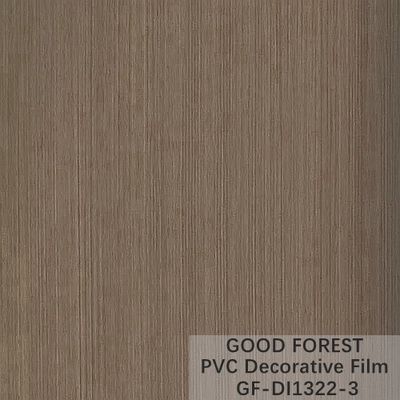 Película decorativa del PVC de la división grueso Grey Color oscuro de 0.25m m - de 0.60m m