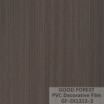 Película decorativa del PVC de la división grueso Grey Color oscuro de 0.25m m - de 0.60m m