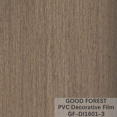 Película decorativa del PVC de la división grueso Grey Color oscuro de 0.25m m - de 0.60m m