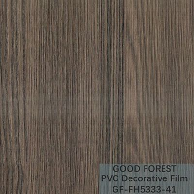 Película decorativa del PVC de la división grueso Grey Color oscuro de 0.25m m - de 0.60m m