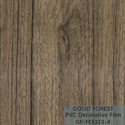Película decorativa del PVC de la división grueso Grey Color oscuro de 0.25m m - de 0.60m m