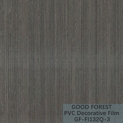 Película decorativa del PVC de la división grueso Grey Color oscuro de 0.25m m - de 0.60m m