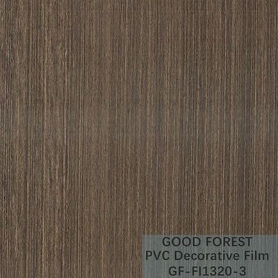 Película decorativa del PVC de la división grueso Grey Color oscuro de 0.25m m - de 0.60m m