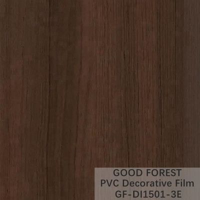 Película de madera oscura del grano de madera grueso decorativo de 0.25m m - de 0.60m m