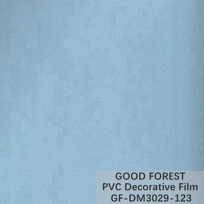 Fluidez del grano de cuero decorativo de la película del PVC del tablón buena