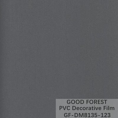 Fluidez del grano de cuero decorativo de la película del PVC del tablón buena