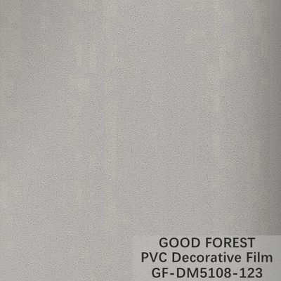 Fluidez del grano de cuero decorativo de la película del PVC del tablón buena