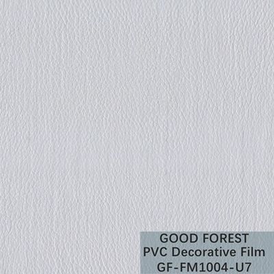 Fluidez del grano de cuero decorativo de la película del PVC del tablón buena