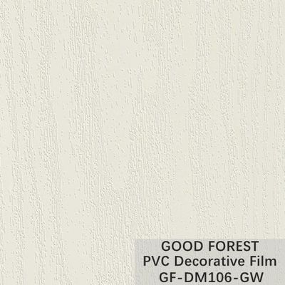 Ayuda de madera del OEM de la película de los muebles del PVC del grano de la película decorativa del PVC del GW