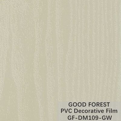 Ayuda de madera del OEM de la película de los muebles del PVC del grano de la película decorativa del PVC del GW