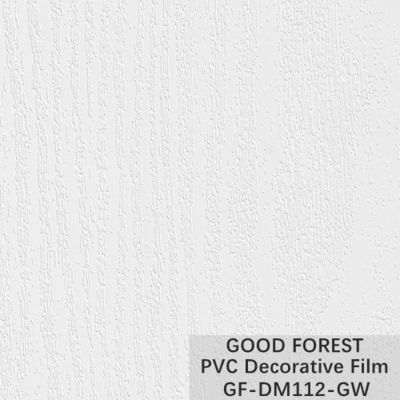 Ayuda de madera del OEM de la película de los muebles del PVC del grano de la película decorativa del PVC del GW