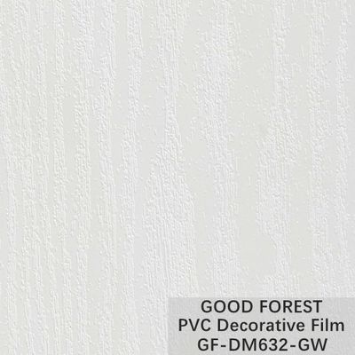 Ayuda de madera del OEM de la película de los muebles del PVC del grano de la película decorativa del PVC del GW