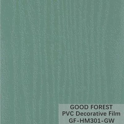 Ayuda de madera del OEM de la película de los muebles del PVC del grano de la película decorativa del PVC del GW