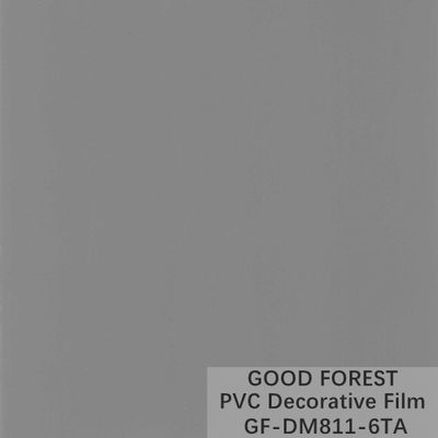 Película brillante del grano de madera de la ampolla de la pintura de la película decorativa del PVC del ODM