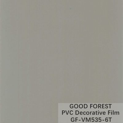 Película brillante del grano de madera de la ampolla de la pintura de la película decorativa del PVC del ODM