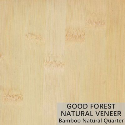 La madera natural del OEM chapea la chapa de bambú natural cortada rotatoria de los muebles
