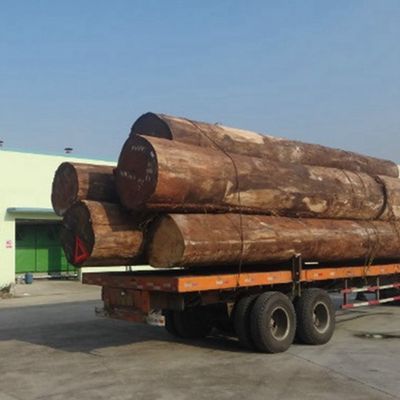 Arroyo de carilla de madera de alta gama AW-X8923 marrón oscuro recto 2850mm Tamaño alargado China Fábrica OEM