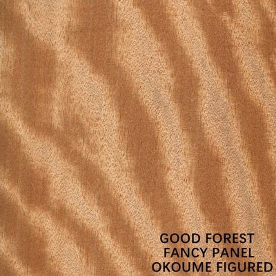 El Mdf de la madera contrachapada de Okoume/el conglomerado de lujo naturales figuró el grano para la decoración del fabricante de China