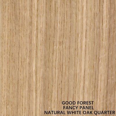 La madera de roble blanco americana de la madera contrachapada de lujo chapea la longitud del MDF de la suposición del grano recto/del tablero de partícula 2745m m para el gabinete