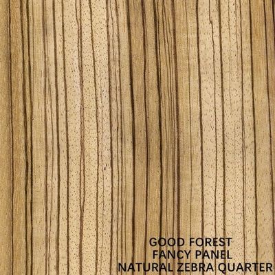 La suposición artesona capacidad de la fuente del milímetro de la chapa de la cebra de cuarto de la talla 2440*1220 estándar de madera del grano buena del fabricante de China