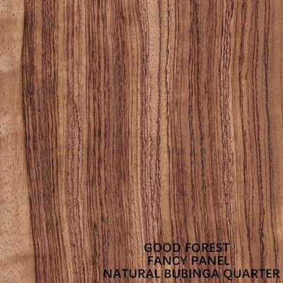 El panel natural 2 de la base del gabinete del grano recto del MDF Bubinga de la suposición 3,6 5 9 12 18 22 25 30m m