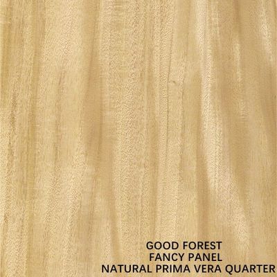 Tablero de madera contrachapada elegante de 2440x1220mm, chapa de madera Natural Prima Vera, cuarto de grano, 5/9/12/15/18/25/30mm de espesor
