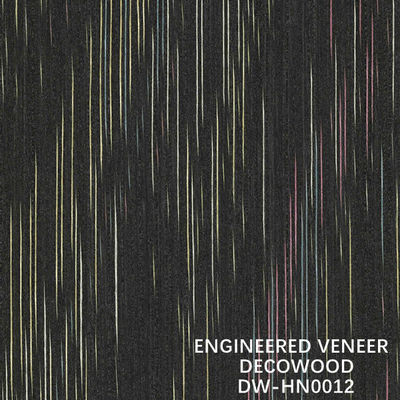 Chapa diseñada textura irregular de Decowood para el tamaño estándar de la decoración 2500*640m m del hotel