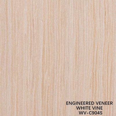 Veneer de madera de ingeniería 904S/905S Veneer de grano recto de vid blanca E0/E1 grado 2050-3200mm para contrachapados de lujo