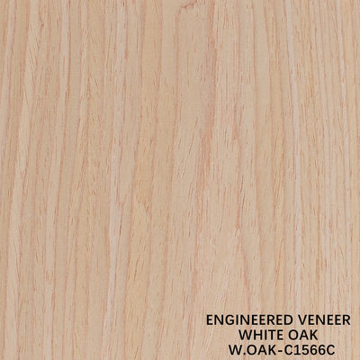 American Crown Grain Fancy Wood Veneer White Oak 1566C Personalizado 2200-3100 mm para el gabinete