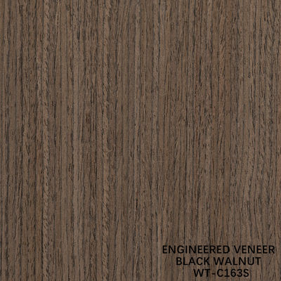Veneer de madera compuesta reconstituida de grano recto 163S/168S/309S para puertas interiores