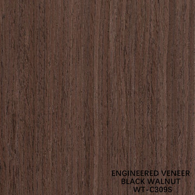 Veneer de madera compuesta reconstituida de grano recto 163S/168S/309S para puertas interiores