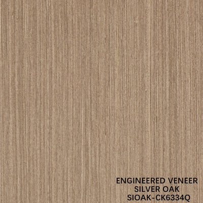 Fabuloso revestimiento de madera recompuesto de pera plateada Técnicas de corte de rodajas para anchura de grano recto 1280mm Empalme para la piel de la puerta