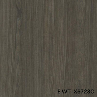 Fabrica de veneer de madera de ingeniería de alta gama de nuez europea E.WT-X6723C Corona marrón oscuro para decoración de hoteles China OEM