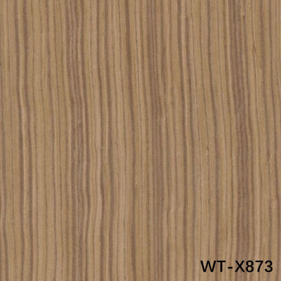 Carpintería de madera de alta gama de ingeniería nuez natural WT-X873 grano recto grano vertical 0,15 mm-0,6 mm para muebles