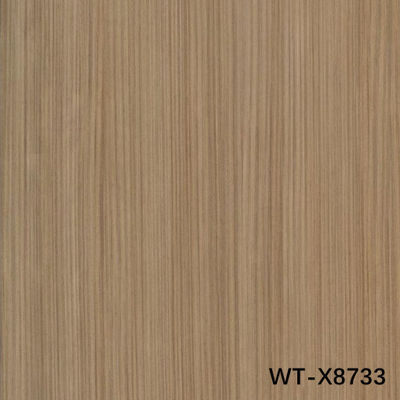 Fabrica de carenado de madera reconstituida de alta gama de nuez natural Wt-X8733 marrón recto 2250mm para la cara del gabinete grado E0