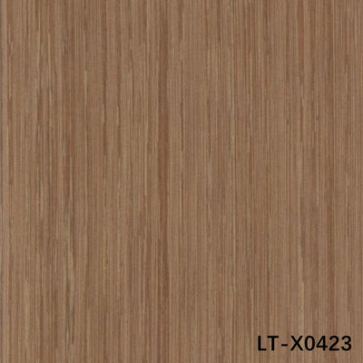 Veneer de madera de alta gama LATI LT-X0423 marrón recto 0,15-0,55 mm para paneles de lujo para decoración de interiores
