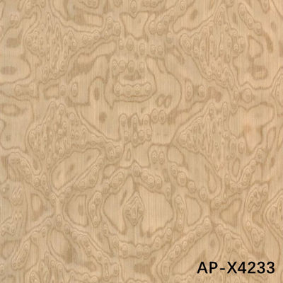 Ceniza Sapele Pommele Veneer de madera de ingeniería tamaño estándar 2500 * 640mm
