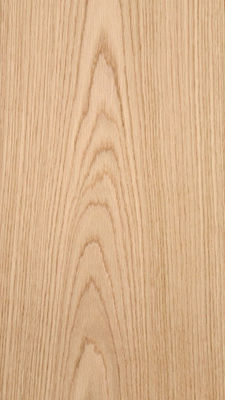 Hoja de madera sólida de roble blanco estadounidense cortada recta para paneles de lujo y chapa teñida de 0,45 mm de grosor