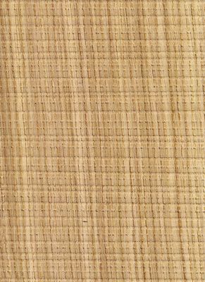 Hoja de madera sólida de roble blanco estadounidense cortada recta para paneles de lujo y chapa teñida de 0,45 mm de grosor