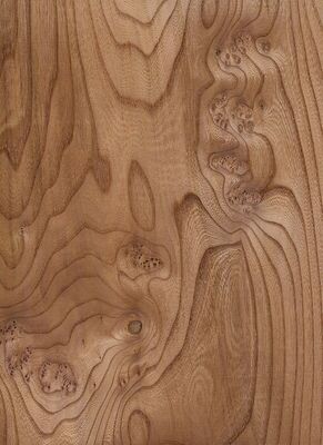 Madera sólida Hojas de olmo americano de grado A para coronas cortadas en cuartos de grano de color natural para la cara de la puerta 3200mm hacia arriba