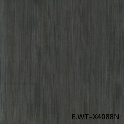 Alta gama Veneer de madera modificada a medida de grano de la corona de la nuez europea espesor de grano 0,5 mm para la cara del gabinete de muebles