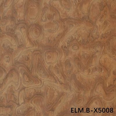 Chapa de Madera Reconstituida de 2850mm de Longitud, Tamaño Extendido de Burl de Madera para Puertas Interiores WTB-X6008