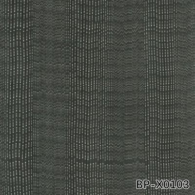 Chapa de madera de perla negra artificial de tamaño alargado de 2850 mm para decoración de hoteles, personalizable BP-X0103