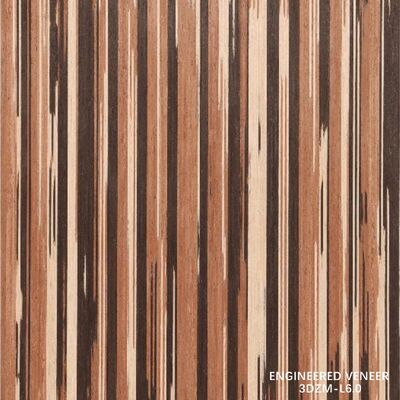 High Quality 3D Techwood Veneer 3DZM-L6.0 | Fire Retardant B1 & FSC Certified, Custom Sizes Available