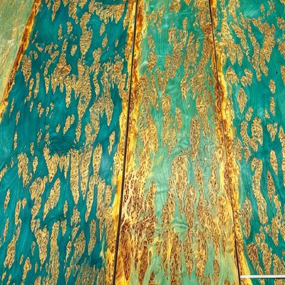 Chapa de Madera Natural Teñida con Plantas Ecológicas, Chapa de Madera Iridescente Vibrante y Colorida, Chapa Decorativa Sostenible para Proyectos de Mobiliario Interior 0.5mm