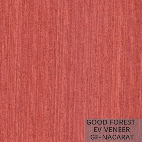 Dirigió la madera para chapear la chapa de madera de color rojo para el Wallcovering