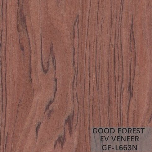 Fabricación de chapa de madera Bubinga cortada en cortes cortados de chapa de madera OH-L663N/963C/655C/666N/936N/581C/681C/0735N