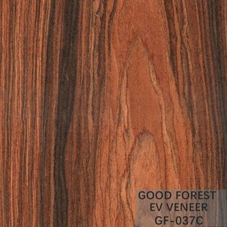 Chapa de madera dirigida el Brasil Santos Rose Wood Veneer Natural Color